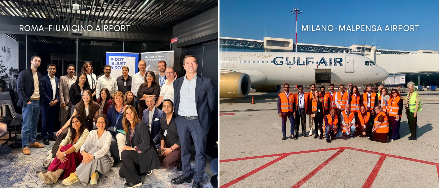 A bordo di Gulf Air